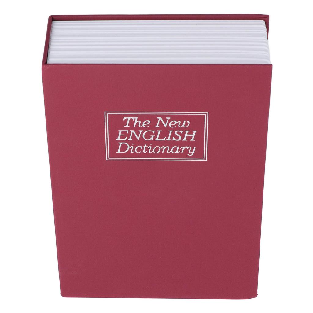 Diversion Book Safe Imitation Books Realistic Stainless Steel Liner Portable Book Safe Storage Box