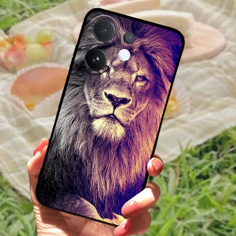 For VIVO V60 5G Case Fashion Cool Animals Painted Soft TPU Silicone Fundas Coque For VIVO T4 Pro T4Pro 5G V2510 Phone Cover Capa