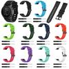 22mm Silicone Watch Band for Garmin Fenix 5/Forerunner 935 945/Quatix 5/Quatix 5 Sapphire/Approach S60 Twill Texture Wrist Strap