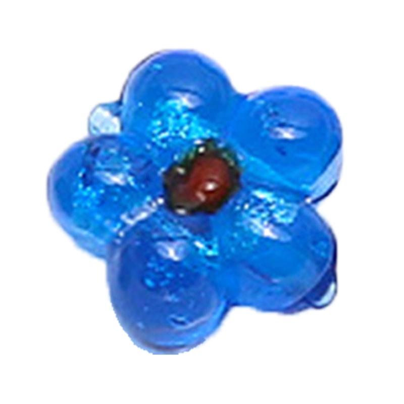 Popular Coloured Glaze Color Flower DIY Accessories Sweet Pendants DIY Handmade Bracelet Necklace Earrings Materials