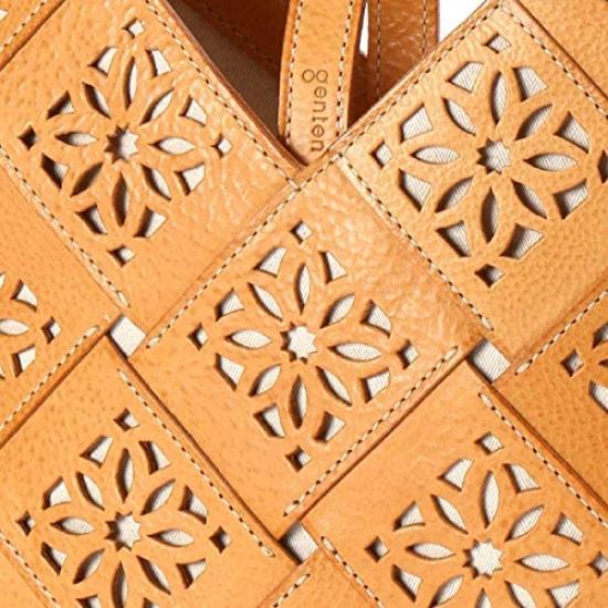 Сумка-тоут Устойчивая Ажурная Черная [Genten]