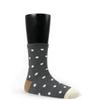 Abiruz Women's Daily Dot Pattern Socks Gray HM-53-WBT