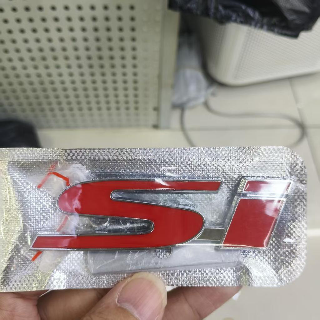 SSR three-dimensional metal car logo, sports modified tail logo side logo, trunk body personalized decorative sticker