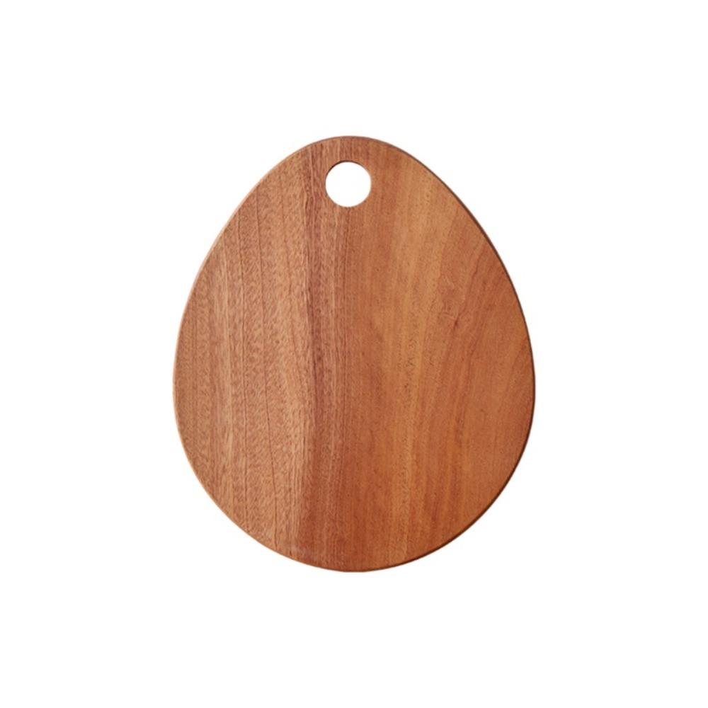 Solid Wood Ebony Chopping Board Thickened Checkerboard Cutting Board Travel