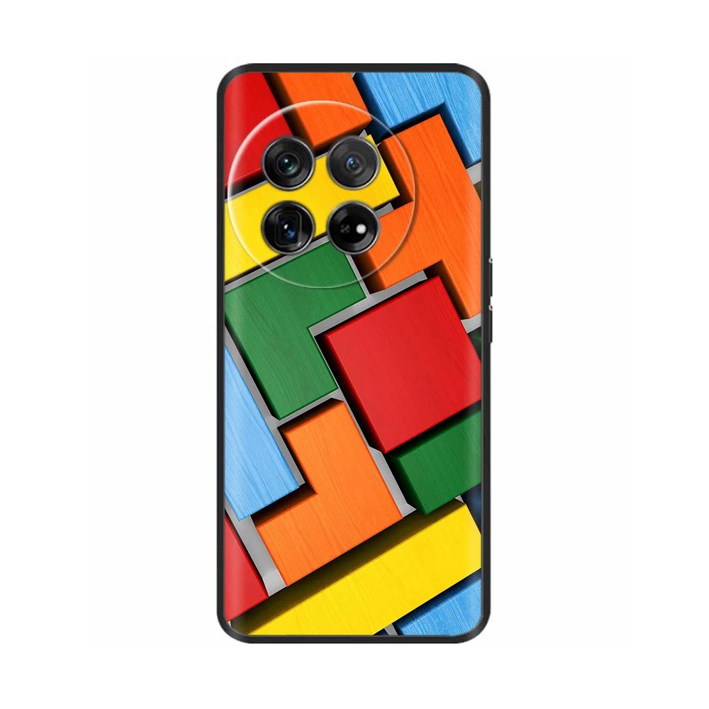 Чехол-бампер для OnePlus 12, силиконовый, мягкий ТПУ, для One plus 12R 1+12 Oneplus12 5G, задняя крышка, Funda, противоударный