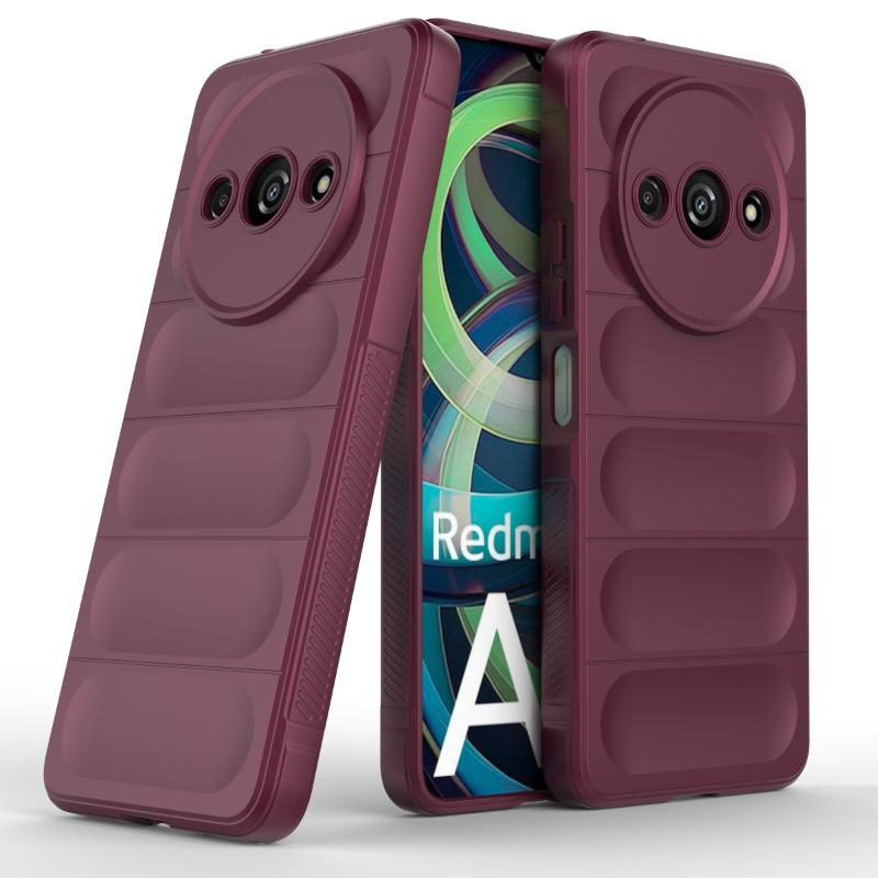 Для Xiaomi Poco C61 задняя крышка телефона чехол мягкий жидкий силикон противоударный защитный чехол Funda Coque