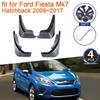 Для Ford Fiesta 7 Mk7 Hatchback 2009 ~ 2017 Брызговики Брызговики Передние и задние колеса Fender Аксессуары для укладки автомобиля