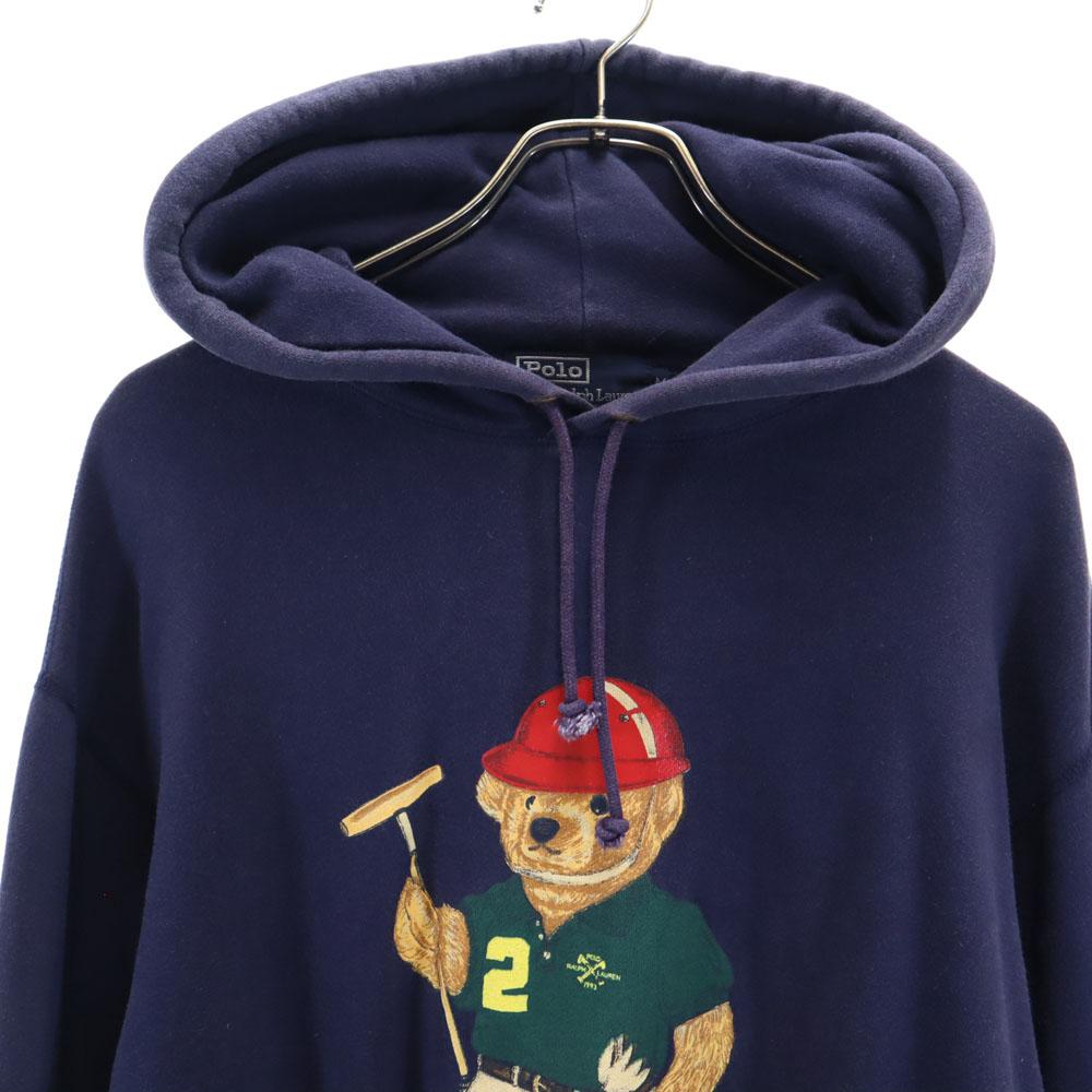 Поло от Ralph Lauren 90-х годов Polo Bear Старый Polo Bear Толстовки с длинным рукавом Мужские Б/У