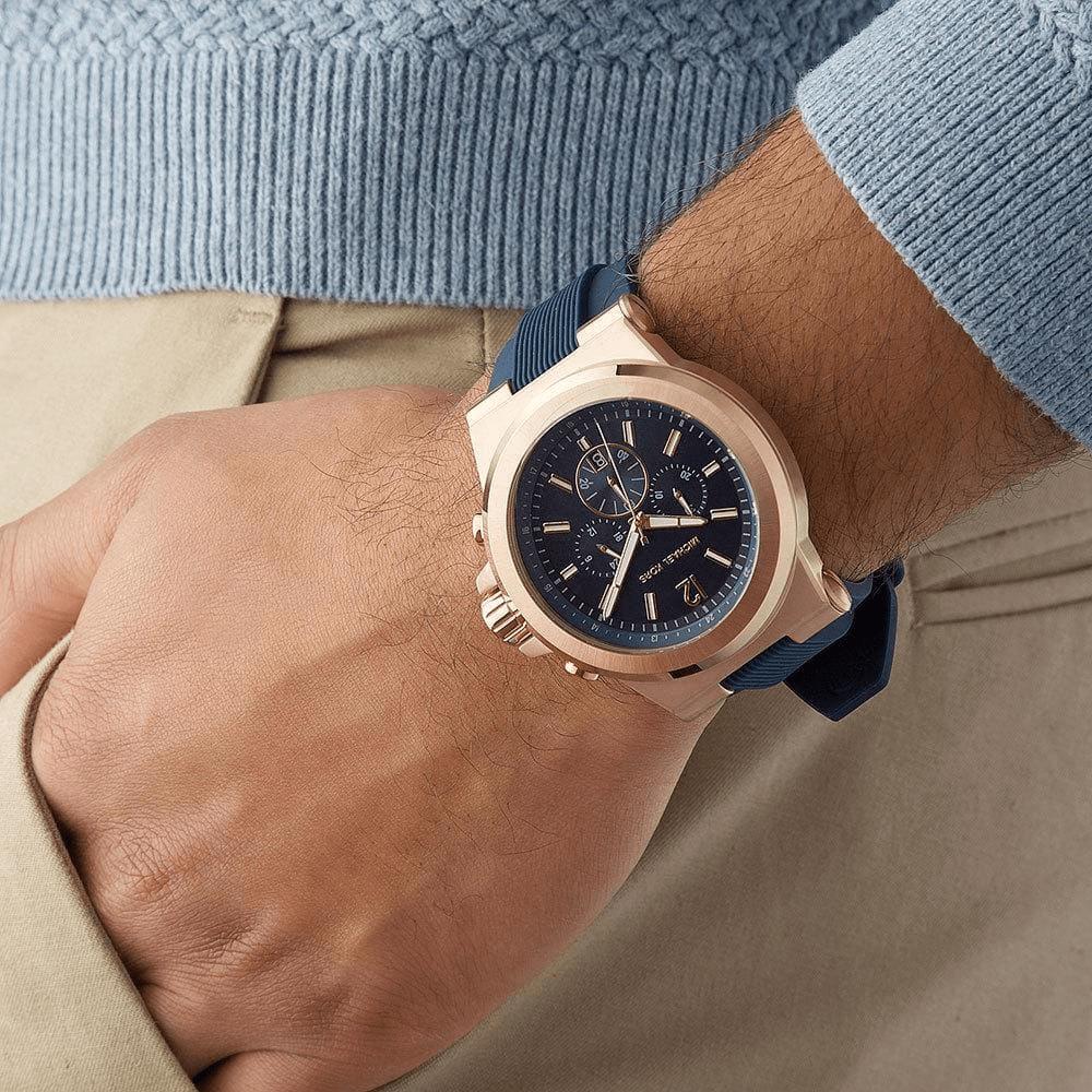 Michael Kors MK8295 Dylan Хронограф Синий Циферблат Мужские Часы