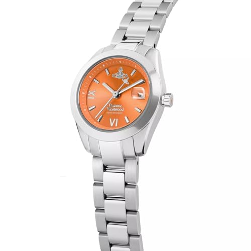 Женские часы Vivienne Westwood VV292ORSL Серебристый/Оранжевый [Параллельный импорт]