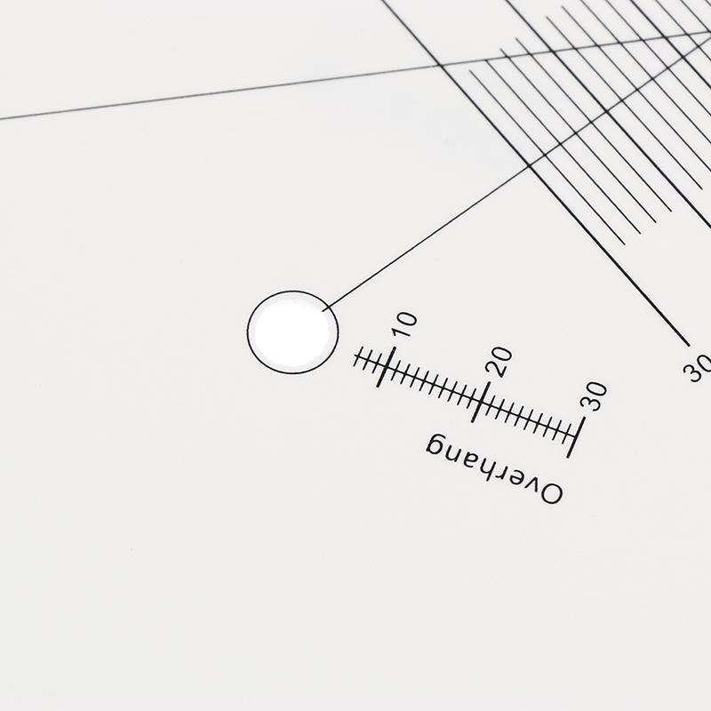 Калибровочная пластинка для звукоснимателя виниловой пластинки, измеритель расстояния, транспортир, регулировочный инструмент