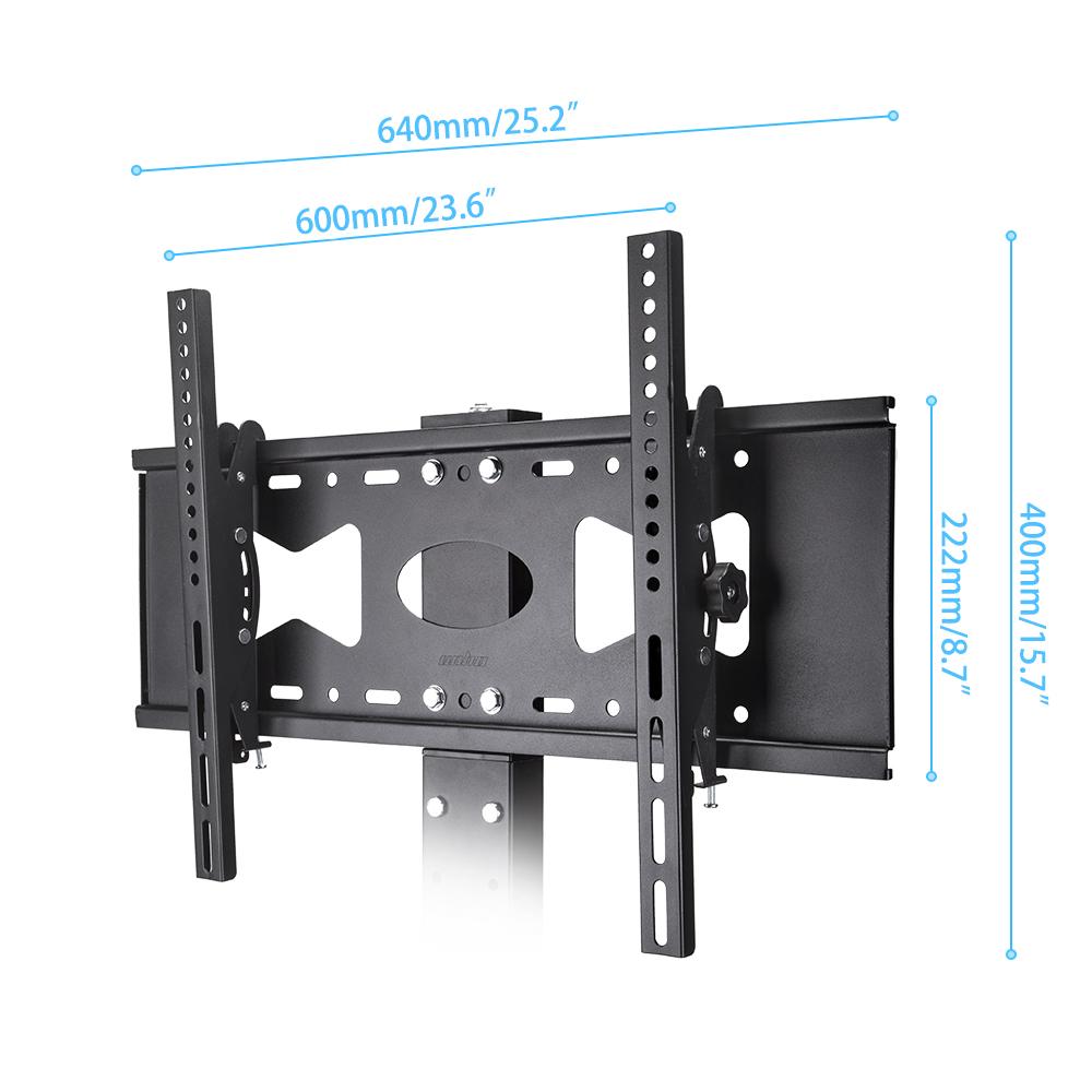 Swivel Floor TV Stand Universal for 32-65 Inches