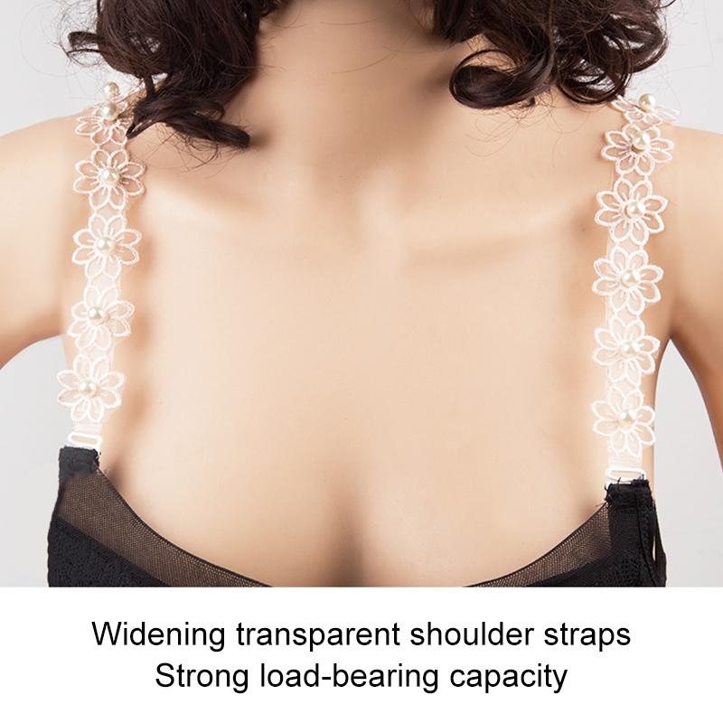 1 пара Цветочный Сексуальный Декор Платья Летние Бретели для Бюстгальтера Эластичные Плечевые Ремни Регулируемые Пластиковые/Кружевные Женские
