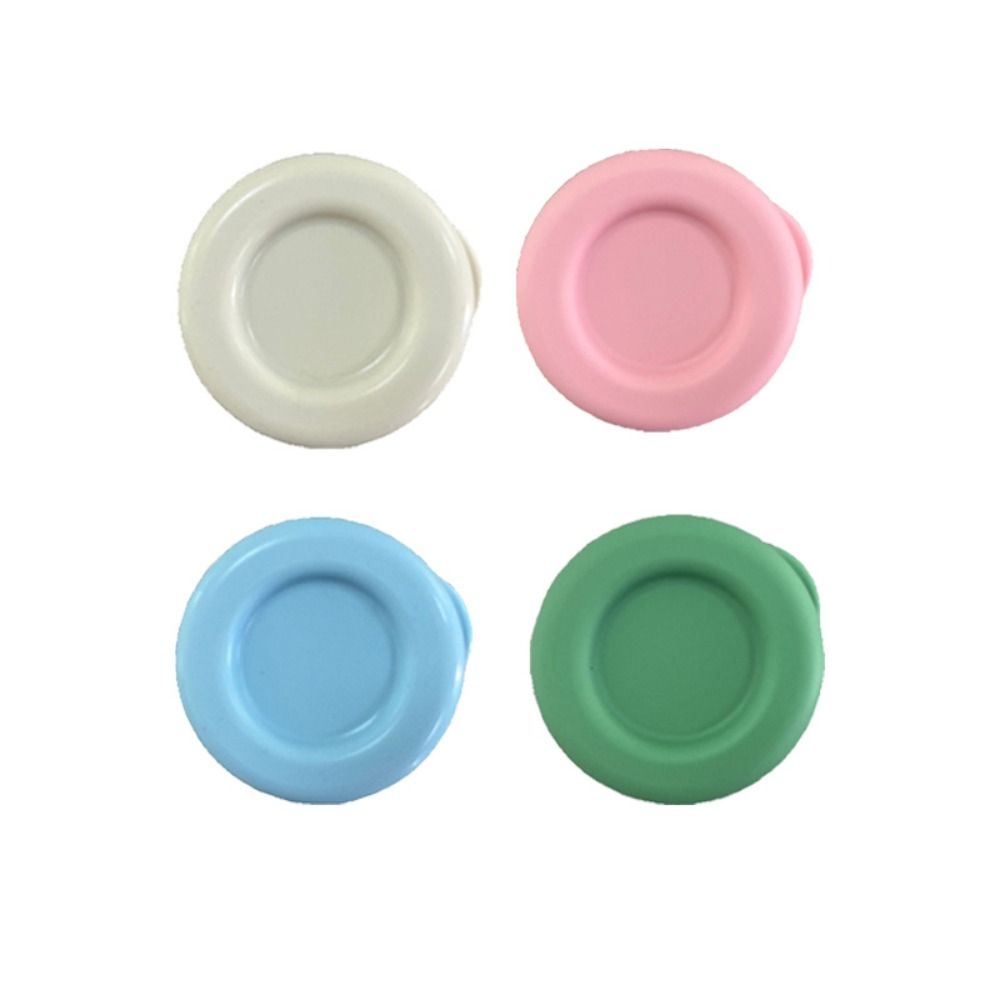 2Pcs Round Silicone Bottle Stopper Easy To Clean Bottle Lids Kitchen Tool Sealing Cap