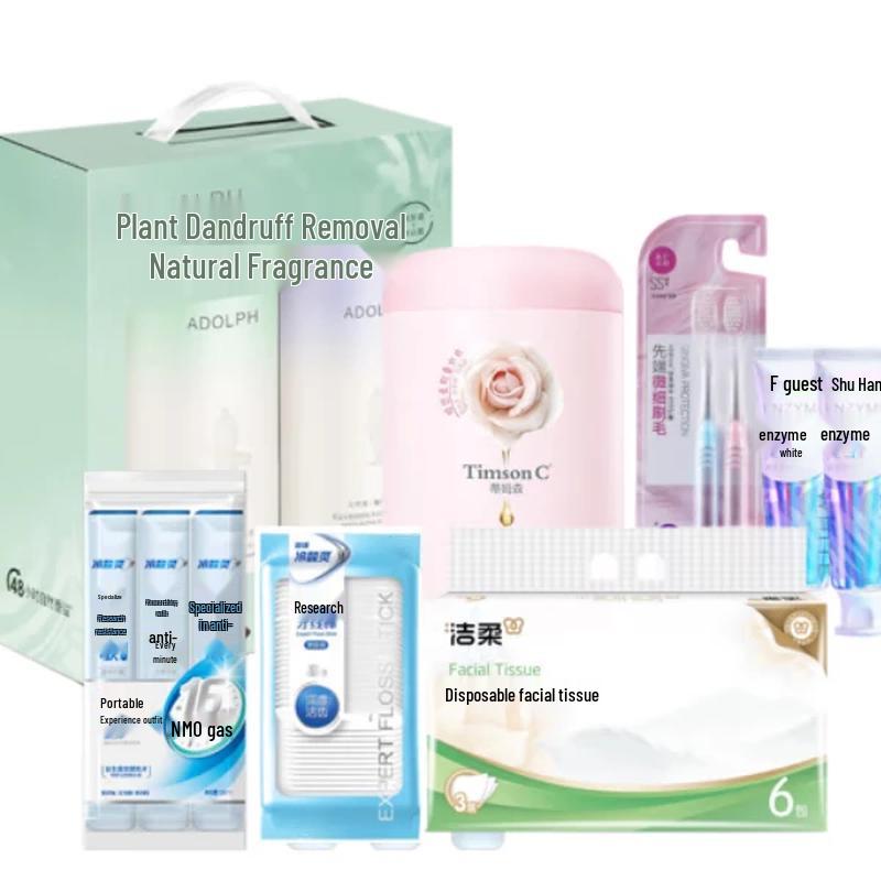 Adolph Natural Fragrance Anti-Dandruff 7-Piece Personal Care Set