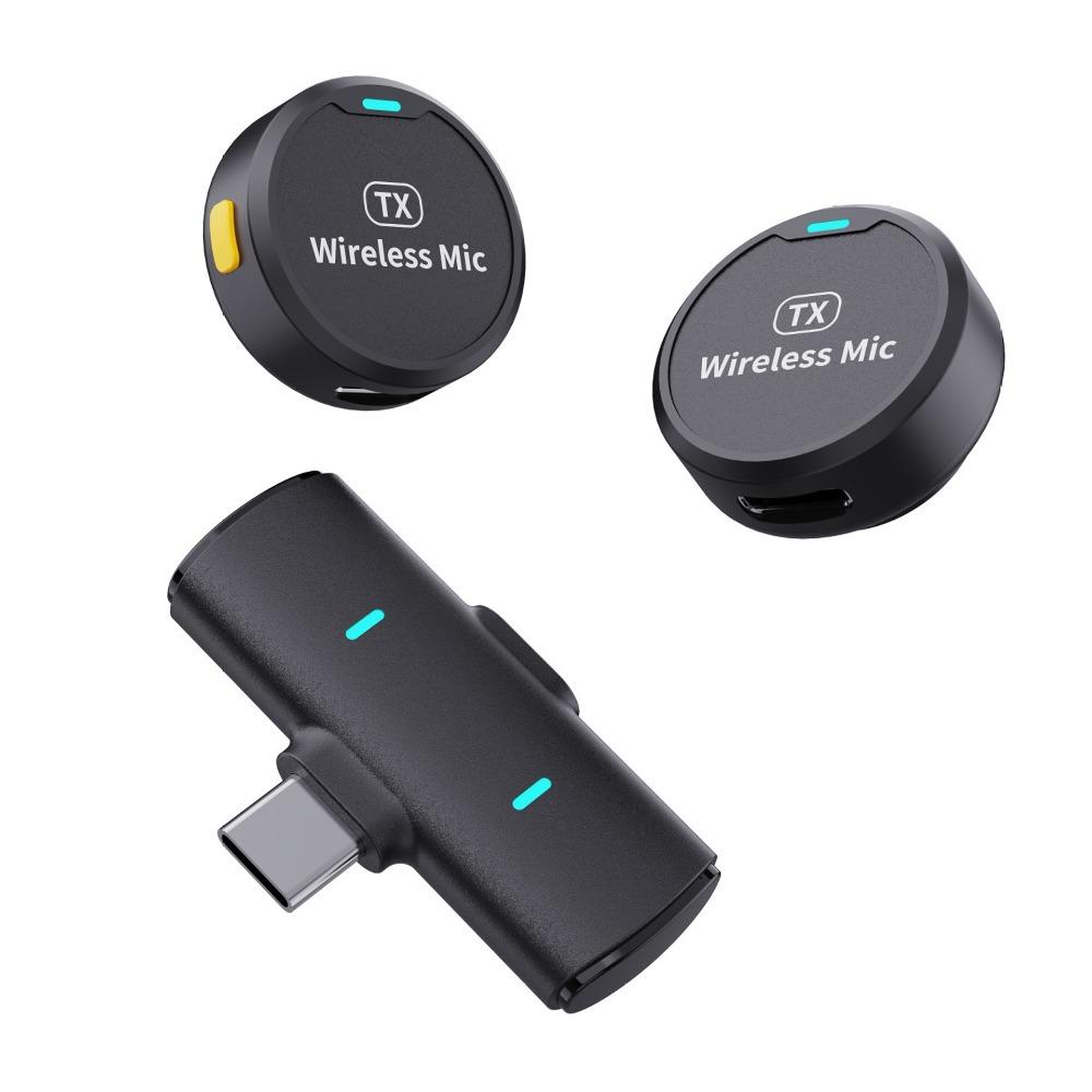 Magnetic Attraction Lavalier Microphone Button MIC Wireless Lavalier Mic Audio Recording
