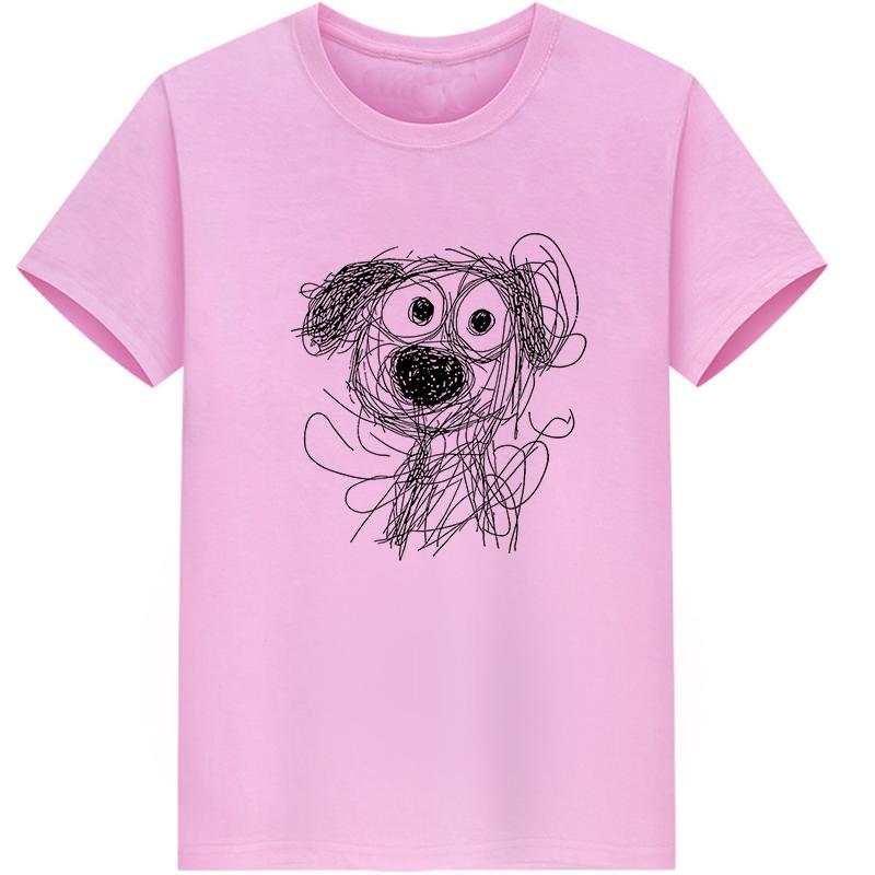 COTTON Doodlestyle Dog TShirt Cool Casual Pride Tee Unisex New Fashion TShirt for Unisex and Women Street Style