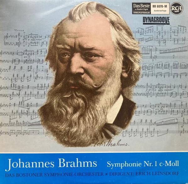 LP Record JOHANNES BRAHMS / BOSTON SYMPHONY O - Symphonie Nr. 1 C-Moll RR6078S RCA, Das Beste Germany Classical Used