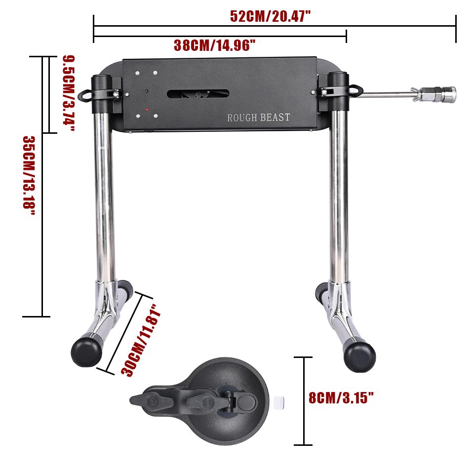 Секс-машина ROUGH BEAST 72 Вт, автомат для мастурбации для пары, автоматическая машина для любви, секс-игрушки
