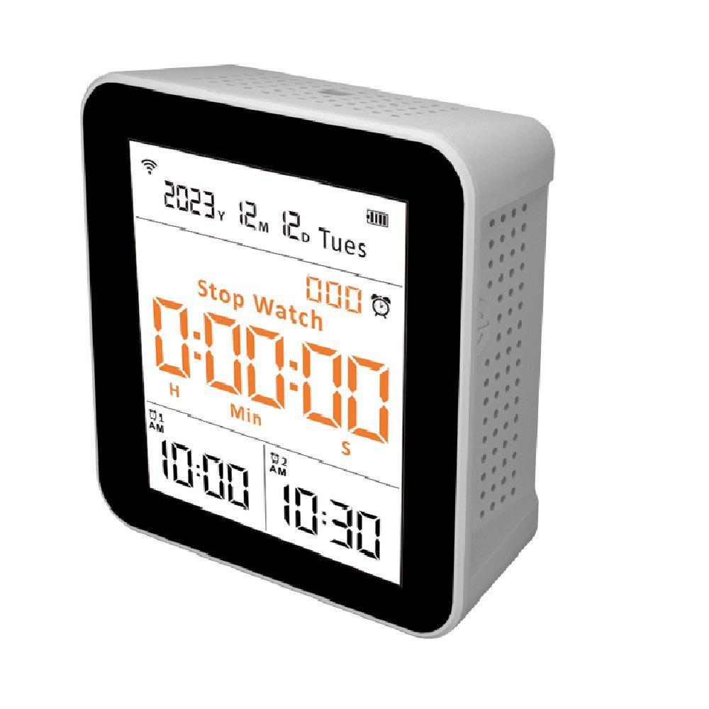 2Co10 14-in-1 Smart Air Detector with App & WiFi - Monitors CO2, CO, PM2.5, Formaldehyde, TVOC