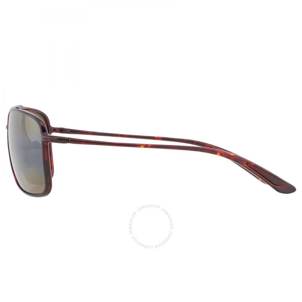 Maui Jim Kuapo Gap Hcl Bronze Navigator Unisex Sunglasses H437 10 61