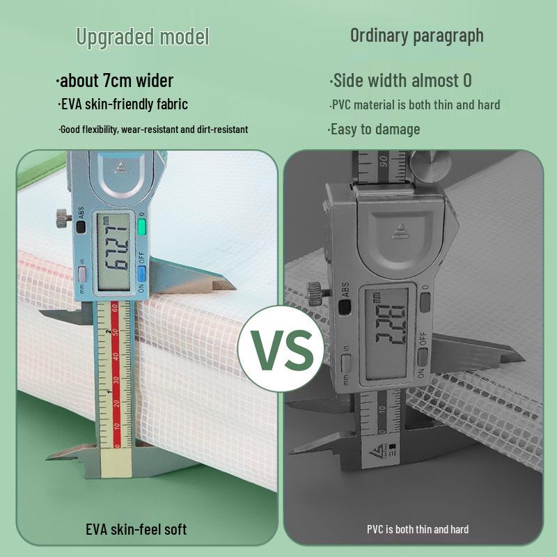 Huajie A4 Двухслойная Сверхтолстая Сетчатая Сумка для Документов на Молнии - ЕВА Большая Вместимость, Водонепроницаемая 3D Сумка для Предметов