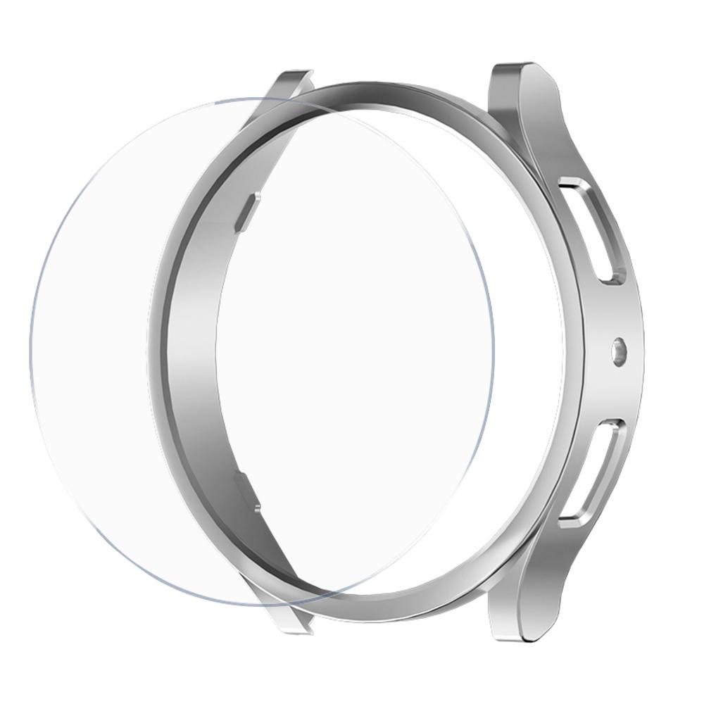 Защитная пленка для Samsung Galaxy Watch 6 44 мм 40 мм, корпус-рамка из ПК, бампер, крышка + закаленное стекло для Galaxy Watch6 Classic 43 мм 47 мм