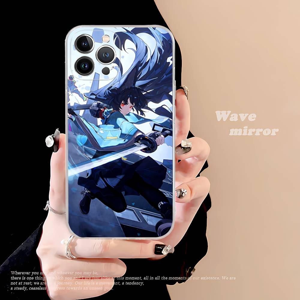 Классический Чехол H-Hoshimi Miyabi из ТПУ и Силикона Для IPhone 11 12 13 14 15 16 17 Pro Max Ударопрочный Прозрачный Задний Чехол