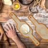 2pcs Baking Mat Dough Transfer Pad Long Handle Sling Non-Stick Bread Kneading Plate Silicone Dutch Oven Liner Kitchen Cook Tool