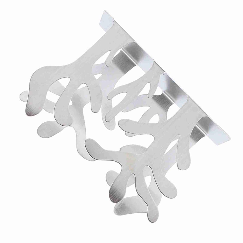 Нержавеющая сталь Растения Форма Держатель для салфеток Диспенсер Стойка для салфеток Столовая стойка для бумаги