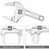 Large Opening Short Handle Activity Wrench Universal Wrench Adjustable Wrench Universal Spanner