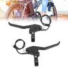 1 Pair Electric Bicycle Brake Levers Electric Bicycle Brake Handle Diameter 22.2mm for Tongsheng TSDZ‑2 Motor Black 
