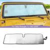 Car Windshield Sunshade Window Shade Foldable Sun Visor Cover Fit for Jeep Wrangler TJ for Wrangler JK Car Interior Accessories