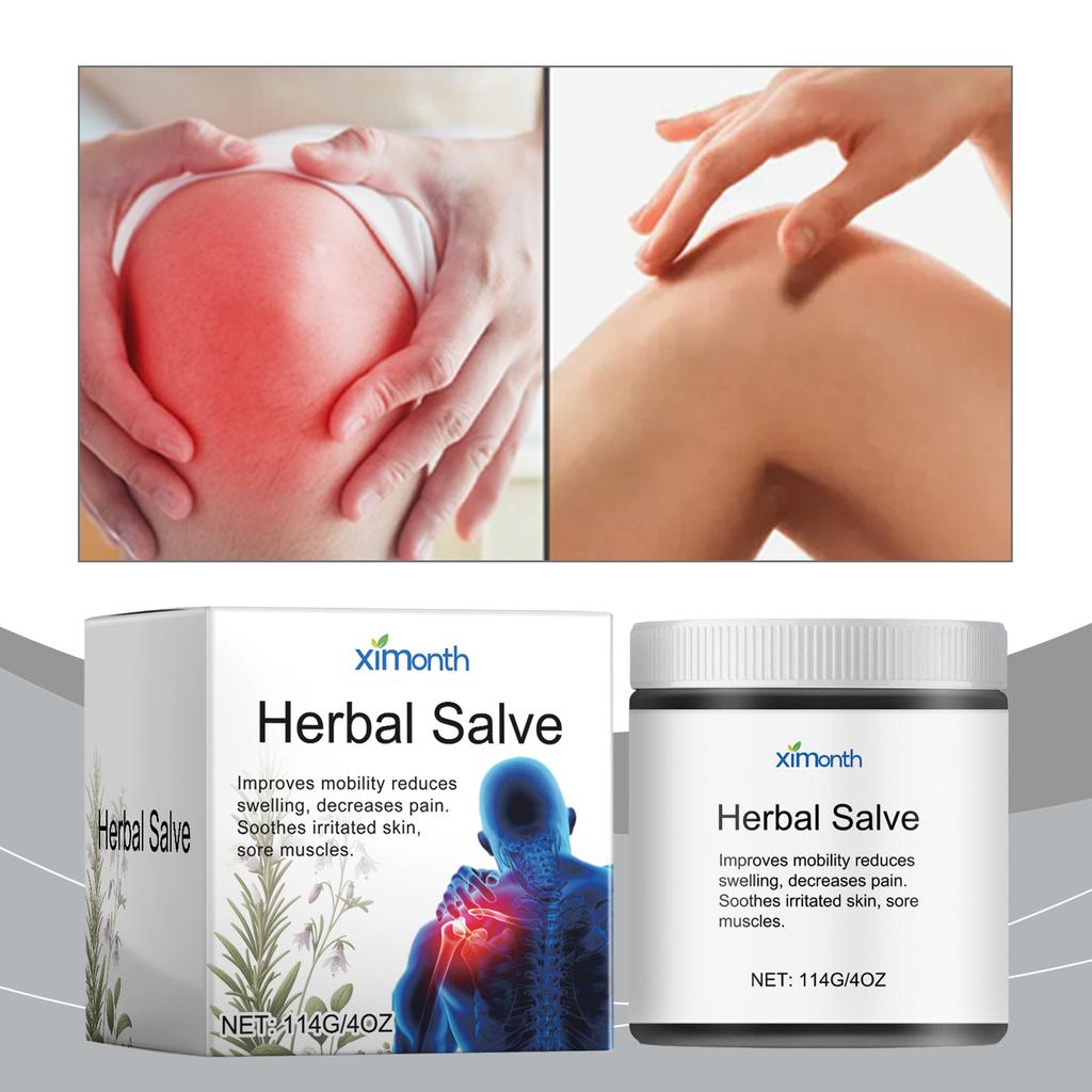 Крем для суставов с экстрактом трав, уход за суставами, травяная мазь, улучшает подвижность, уменьшает отеки, массаж тела, 114 г, личная гигиена