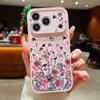Чехол с цветочным узором для девочки для iPhone 17 Pro Max Funda iPhone 16 15 14 13 Pro Max Магнитный Для Magsafe Гибридный Тонкий Матовый Чехол