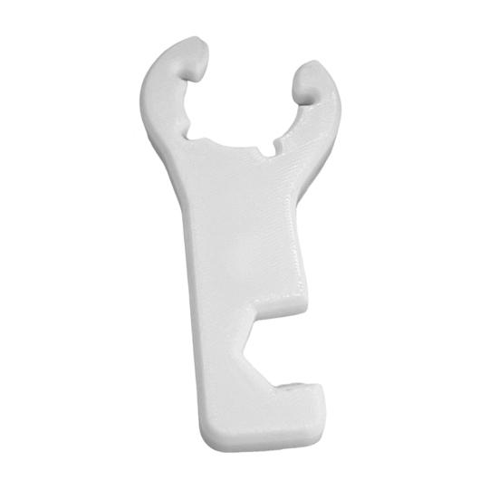 Газовый баллонный ключ Удобная конструкция рукоятки Открывалка для газовых баллонов Компактный инструмент, готовый к путешествиям Предметы первой необходимости для кемпинга