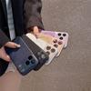 For iPhone 17 Pro Magnetic Back Cover Precise Cutouts Textured PU Leather Coated TPU + PC Protective Phone Case Compatible with MagSafe