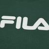 FILA ORIGINALE Pullover Fleece Lined Fashion Classic And Versatile Soft And Comfortable Thermal Loose Fit Sweatshirt Unisex F51U549202F-GN
