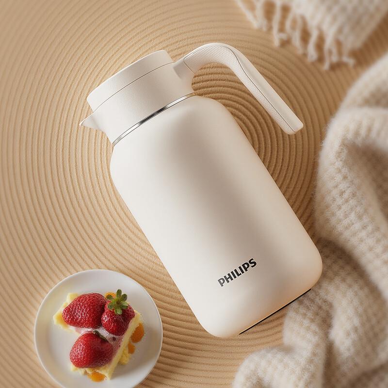 Philips AWP3364WH/93 Retro White 2000ml Thermos Flask