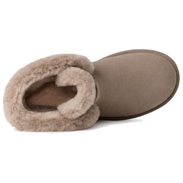 UGG Classic Mini Sheepskin Warm Versatile Vintage Short Snow Boots Women Boots 1174576-CBBLG
