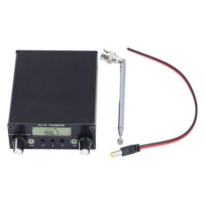 Стерео FM-передатчик DC12V 0.5W FM-передатчик вещания дальнего действия FM-радиостанция с микрофоном