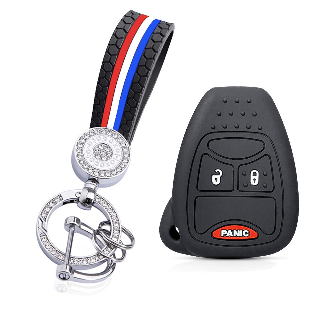 Для Dodge Avenger Caliber Cool Bo Для Jeep Grand Cherokee Compass Patriot Для Chrysler 300c Voyager PT Cruiser Чехол-брелок