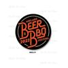 BBQ Zone Metal Sign Vintage Dad`s BBQ Yard Outdoor Party Decoration Plate Retro Barbecue Rules Slogan Metal Signs