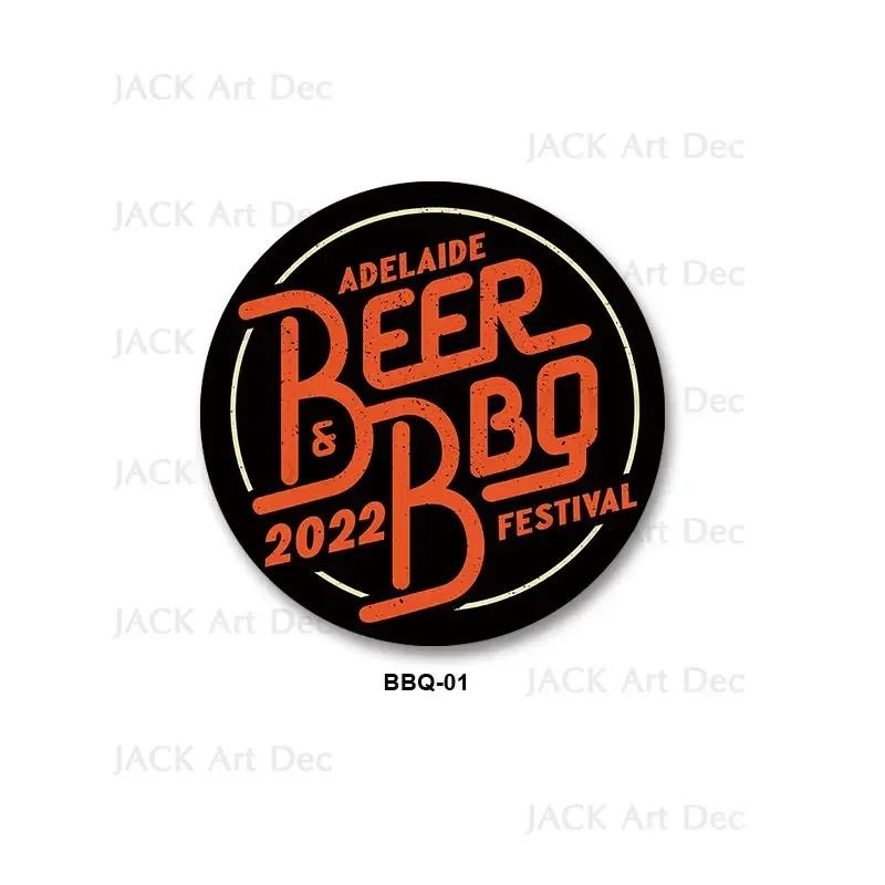 BBQ Zone Metal Sign Vintage Dad`s BBQ Yard Outdoor Party Decoration Plate Retro Barbecue Rules Slogan Metal Signs