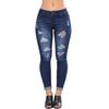 Women's Mid Rise Jeans Skinny Ripped Jeans Stretch Distressed Denim Pants Slim Fit Butt Lifting