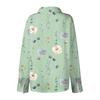 Women's Shirt Blouse Floral Print Button Long Sleeve Casual Basic Shirt Collar Regular Top
