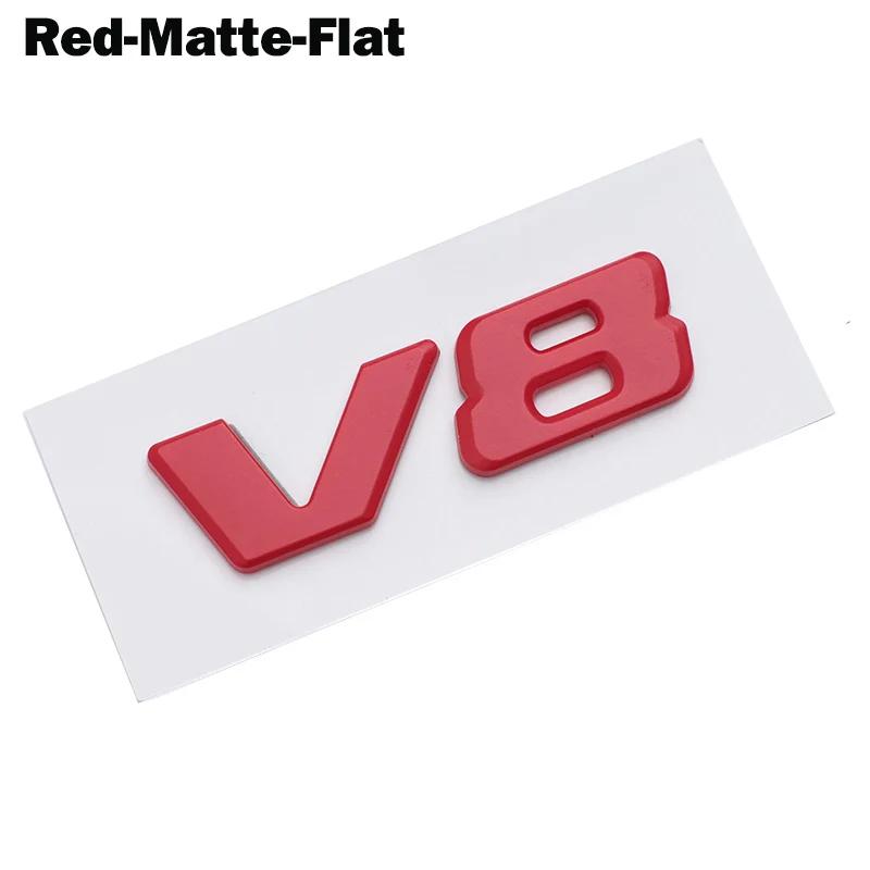 3D ABS Chrome Letters Car Fender Badge Sticker V8 Emblem Logo S600 W222 S500 W140 CL600 M275 CLS63