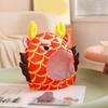 Chinese New Year Headgear for Adult 3D Dragon Hat for Boys Girls Cartoon Plush Hat Festival Celebration Party Headpiece