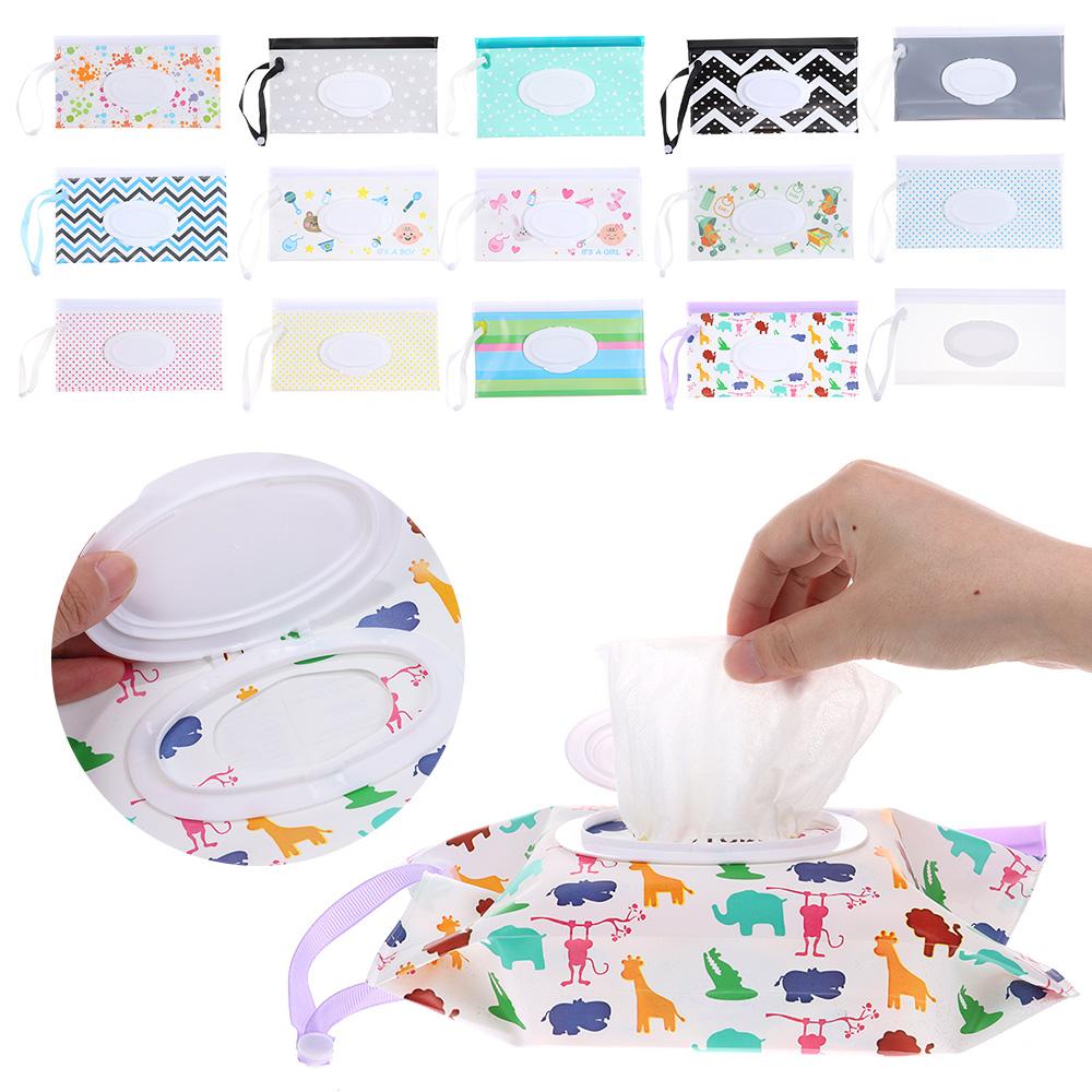 Portable Wet Wipes Bag Stroller Accessories Napkin Storage Boxes Useful Tissue Box