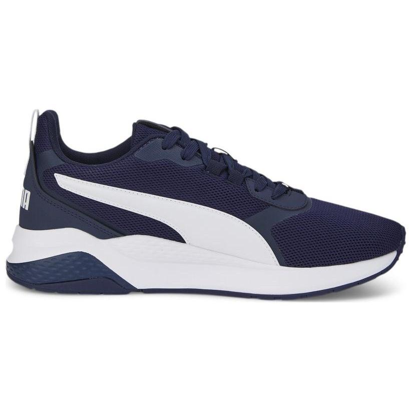 PUMA Anzarun FS Renew Cushioning Abrasion Resistant Cushioning, Wear Resistant Low top Running Shoes Unisex Blue White 387649-03